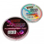 Πετονιά Fluorocarbon TAKE Akashi  Double Spool 50+20mt image - 3