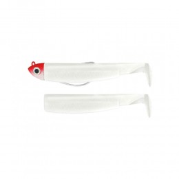 FIIISH BLACK MINNOW N.3 COMBO 12G WHITE RED HEAD BM505 image