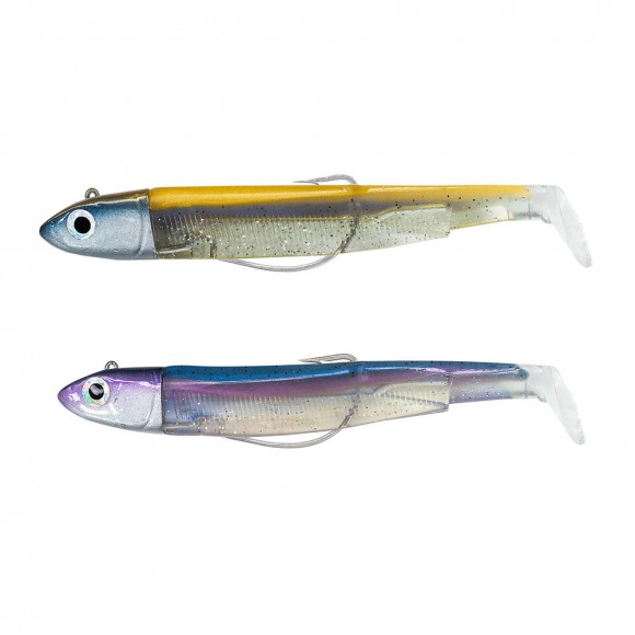 FIIISH BLACK MINNOW N.3 DOUBLE COMBO 25GR GOLD BLEU RAINBOW BM783 main image