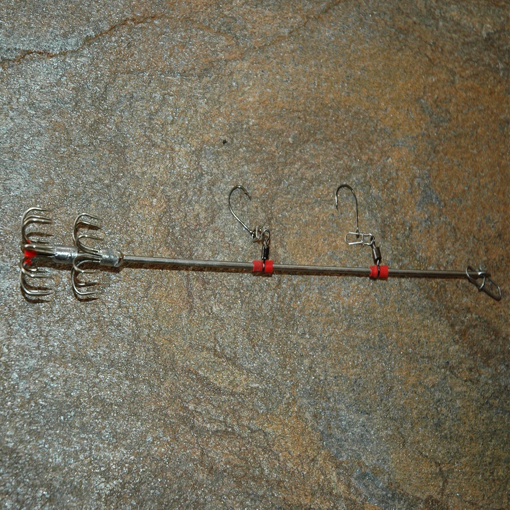 Καφτερό ψιλή βελόνα 15cm με 2 αγκίστρια της RLINEA image