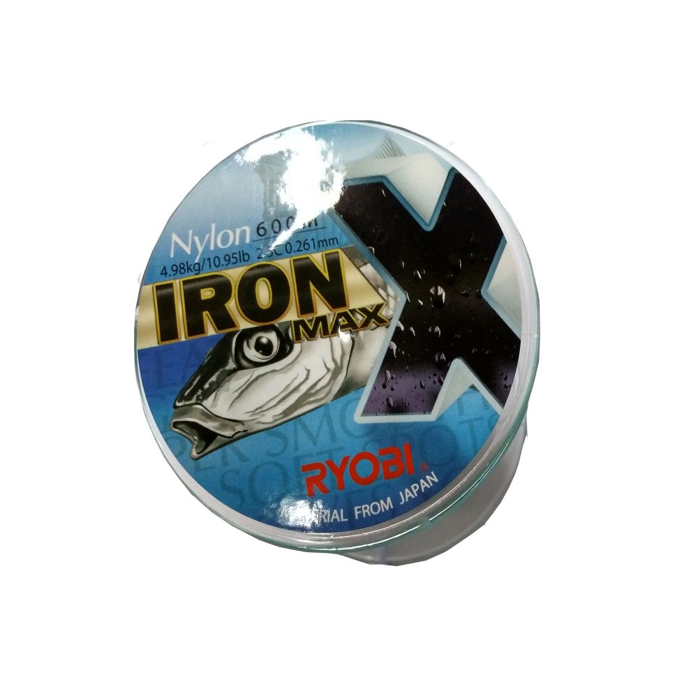 Πετονιά IRON MAX X Μπλε 600 μέτρων της RYOBI image