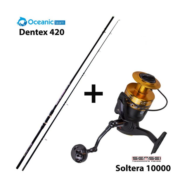 Καλάμι OCEANIC DENTEX 4.20 + Μηχανισμός  SENSEI SOLTERA 10000  main image