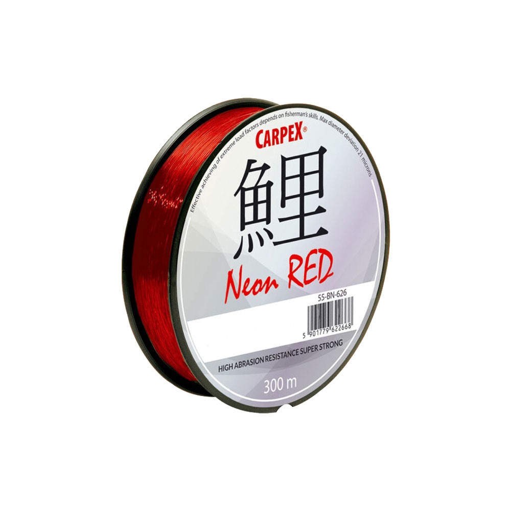 Πετονιά CARPEX NEON RED 300m της ROBINSON image