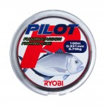 Πετονιά fluorocarbon coated PILOT 100mt της RYOBI  image - 0