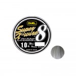 Νήμα DUEL SUPER X-WIRE Braid PEX8 150mt Silver image - 1