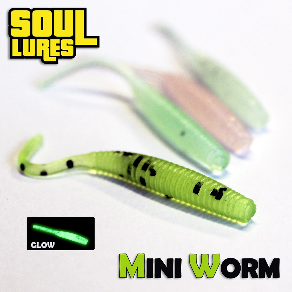 MINI WORM 50 mm της SOUL LURES 10τμχ image