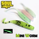 MINI WORM 50 mm της SOUL LURES 10τμχ image - 0