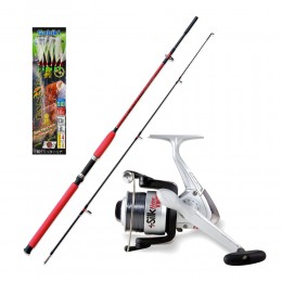 Καλάμι MUSTANG 180 + Μηχανισμός VIGOR SILK LINE 50 + Πετονιά + Τσαπαρί image