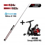 Combo slow OCEANIC NITRO-X 190 + RYOBI SMAP 6000 RG image - 0