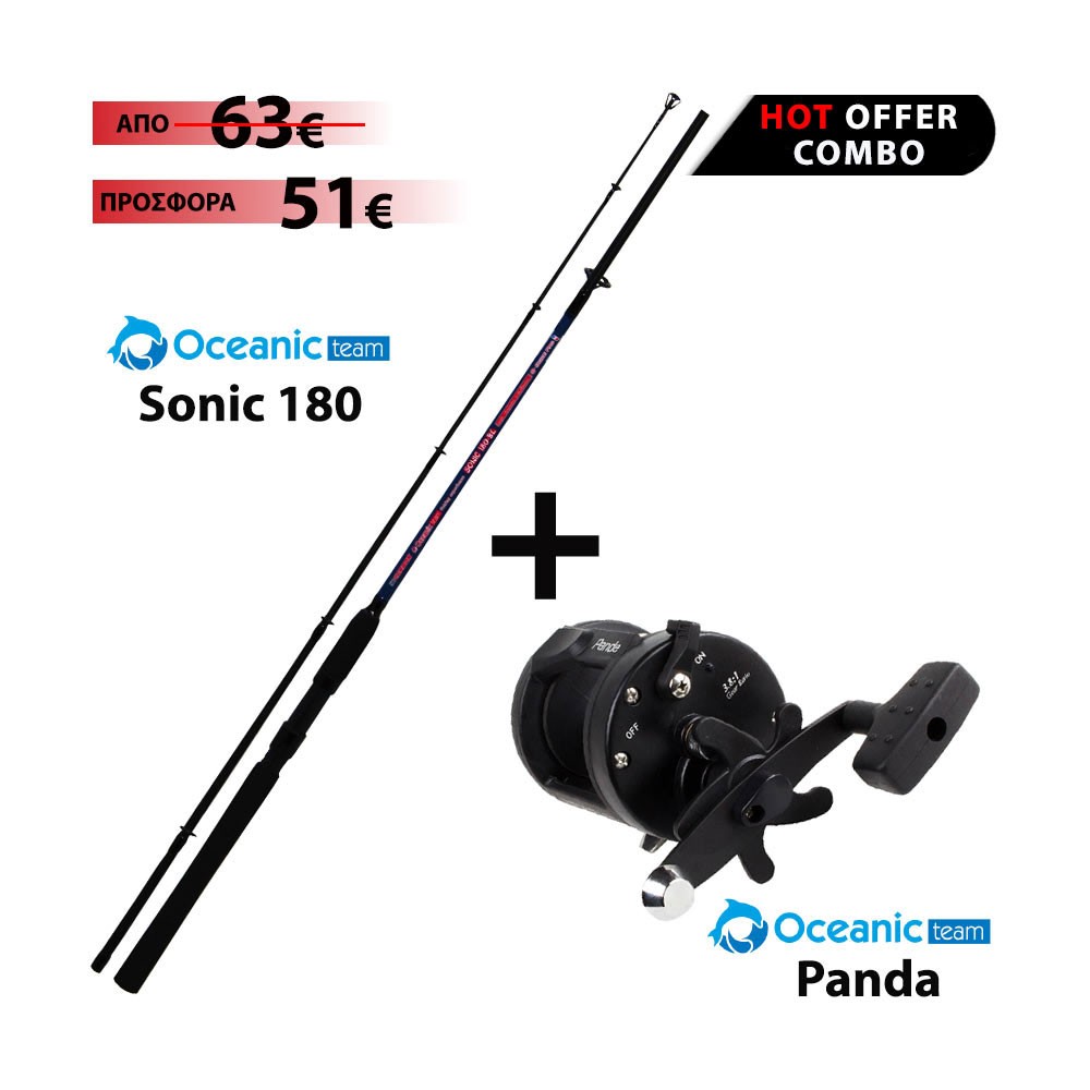 Combo boat OCEANIC SONIC 180 + OCEANIC PANDA image