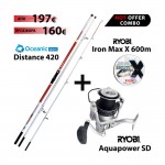 Full Combo OCEANIC DISTANCE 420 + RYOBI AQUA POWER SD 6500 + RYOBI IRON MAX X 600m image - 0