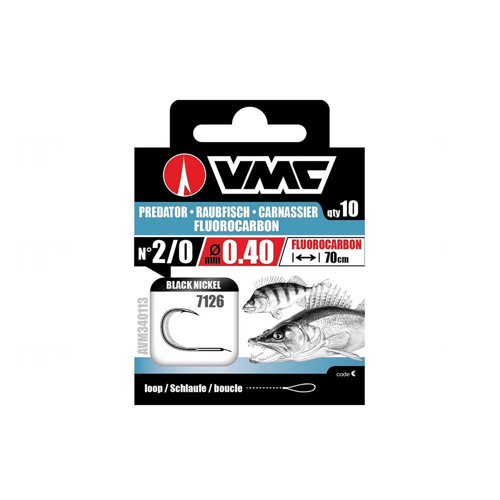 Παράμαλλο VMC PREDATOR 7126 BN FLUORO TIED HOOK 10τμχ image