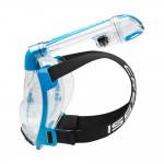 Μάσκα σιλικόνης Full Face CRESSI DUKE Clear/Aquamarine image - 2