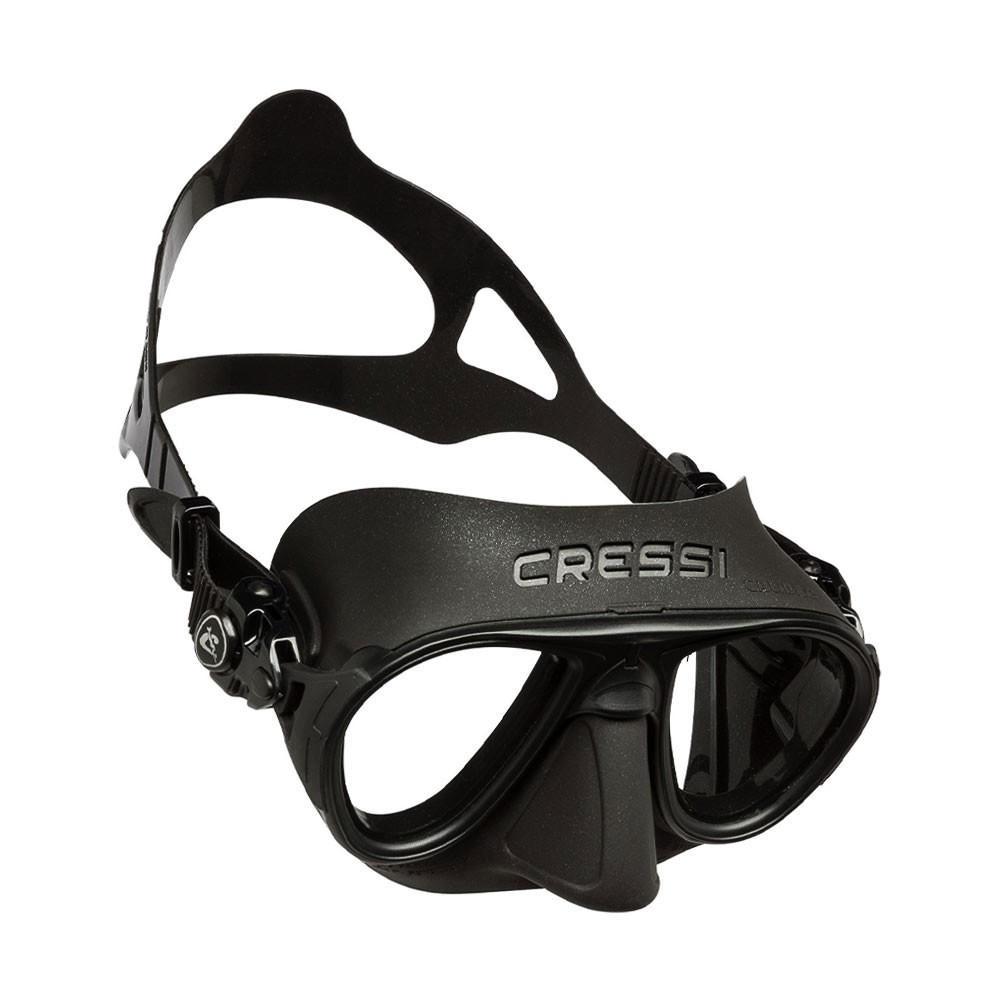 Μάσκα σιλικόνης CRESSI CALIBRO Black/Frame Black image