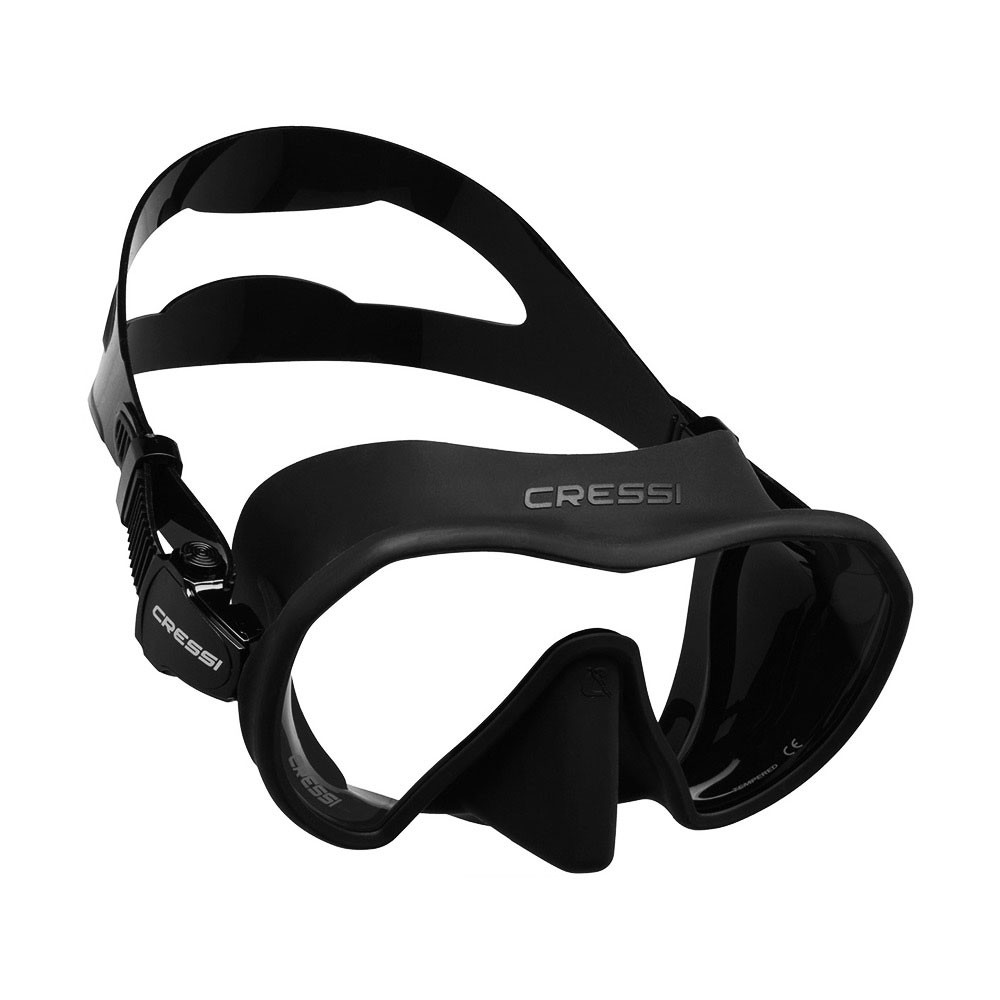 Μάσκα σιλικόνης CRESSI Z1 Black/Frame Black image