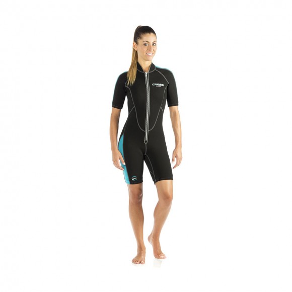 Γυναικεία Στολή Κολύμβησης CRESSI LIDO LADY MONOSHORTS WETSUIT 2mm main image