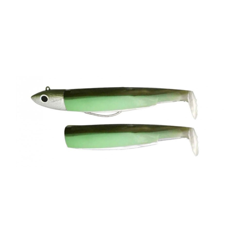 FIIISH BLACK MINNOW N.1 COMBO 6G KHAKI GLOW BM890 image