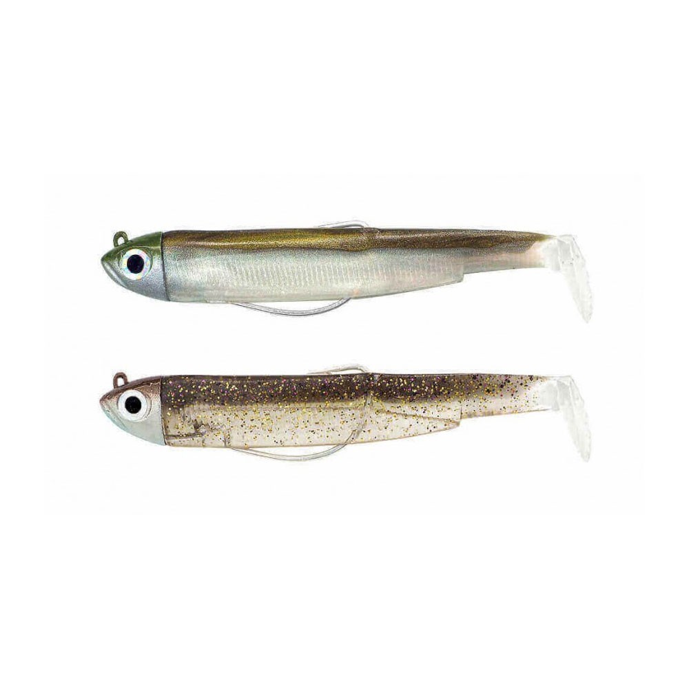 FIIISH BLACK MINNOW N.2 DOUBLE COMBO 5g KHAKI MACCHIATO BM1310 image