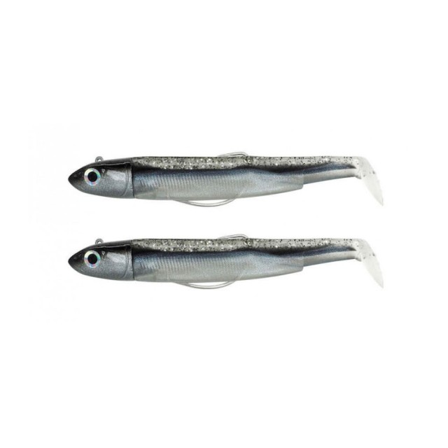 FIIISH BLACK MINNOW N.2 DOUBLE COMBO 10g BLACK MULLET BM927 main image