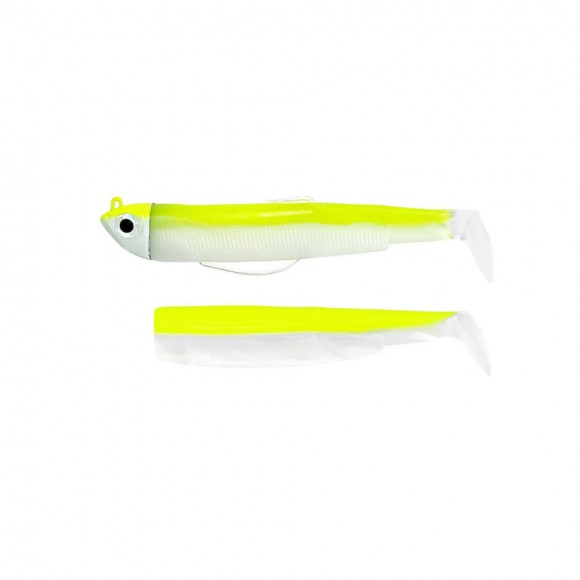 FIIISH - BLACK MINNOW N.3 COMBO 12g FLUO YELLOW UV BM3015 main image