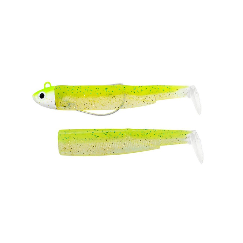 FIIISH BLACK MINNOW N.3 COMBO 18g LIME JUICE UV BM1607 image