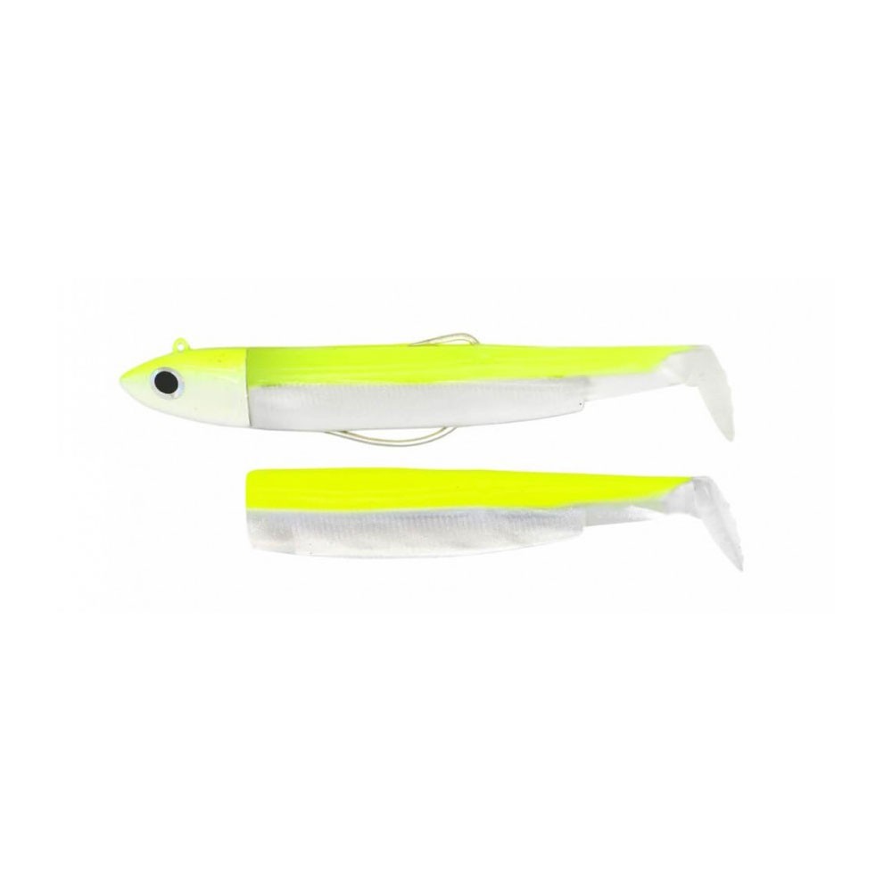 FIIISH BLACK MINNOW N.3 COMBO 25g FLUO YELLOW BM193 image