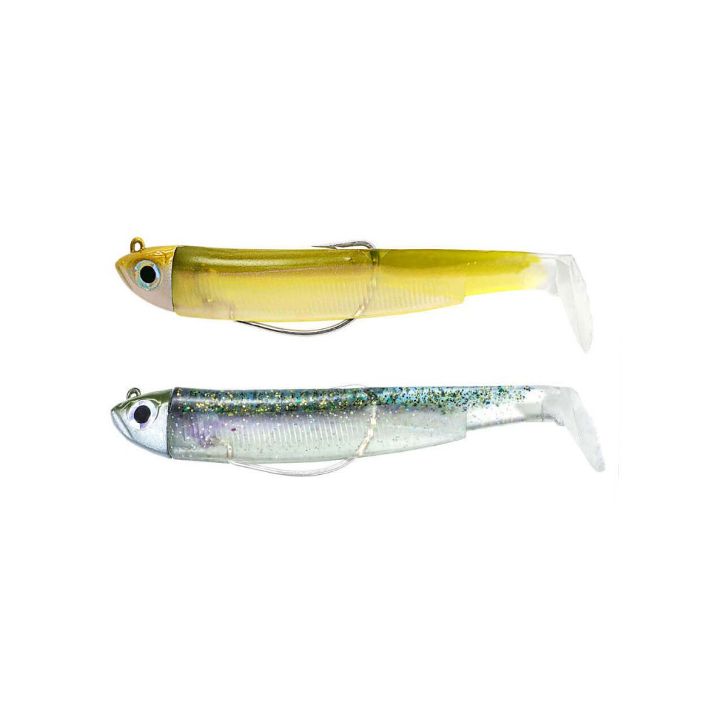 FIIISH BLACK MINNOW N.3 DOUBLE COMBO 12g GHOST MINNOW-WAKASAGI BM3019 image