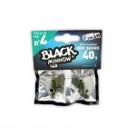 FIIISH BLACK MINNOW N.4 ΜΟΛΥΒΟΚΕΦΑΛΕΣ 40g KHAKI BM030 image - 1
