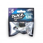 FIIISH BLACK MINNOW N.5 ΜΟΛΥΒΟΚΕΦΑΛΗ 120g KHAKI BM624 image - 2