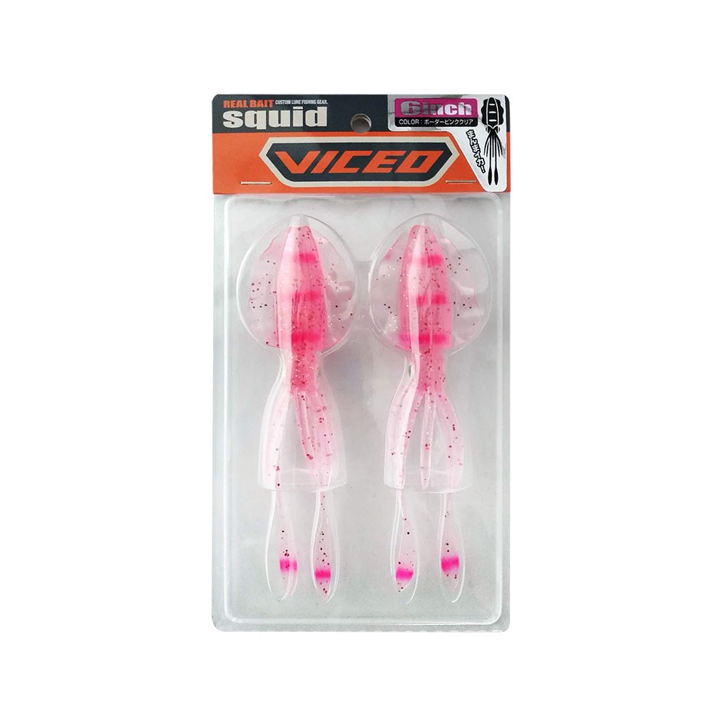 Καλαμάρι σιλικόνης VICEO Real Bait Squid 15cm 2τμχ image