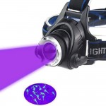 Φακός Κεφαλής OCEANIC XPUV Επαναφορτιζόμενος Με UV Light (395nm) image - 1