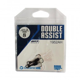 Micro Jigging Double Assist Hook OCEANIC 1952AH Small 2τμχ image