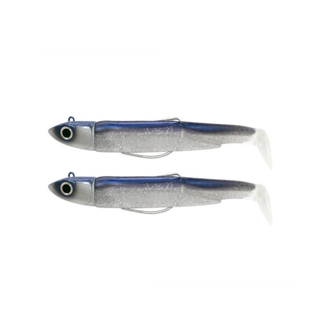 FIIISH BLACK MINNOW N.2 DOUBLE COMBO 10g BLUE-ELECTRIC BLUE BM3011 main image