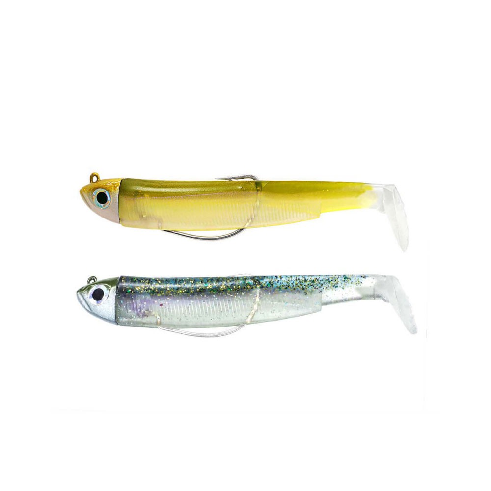 FIIISH BLACK MINNOW N.2 DOUBLE COMBO 5g GHOST MINNOW-WAKASAGI BM3009 image