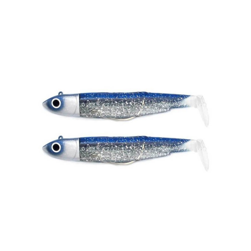 FIIISH BLACK MINNOW N.2 DOUBLE COMBO 10G BARRACUDA TOUR BM926 image