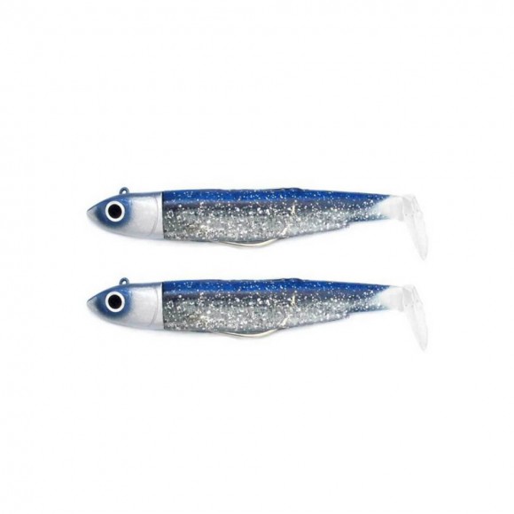 FIIISH BLACK MINNOW N.2 DOUBLE COMBO 10G BARRACUDA TOUR BM926 main image