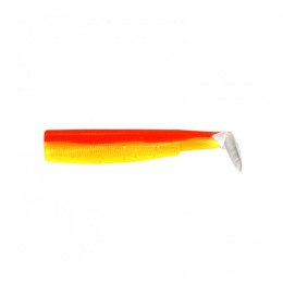 ΣΙΛΙΚΟΝΗ FIIISH BLACK MINNOW N.1 BODIES ORANGE YELLOW BM185 image