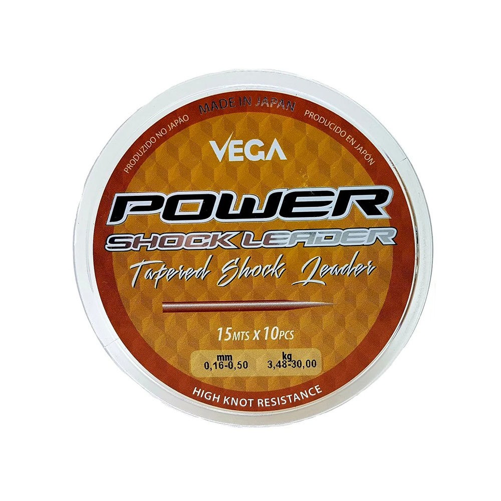 VEGA POWER SHOCK LEADER 10τμχ 0.16mm & 0.18mm image