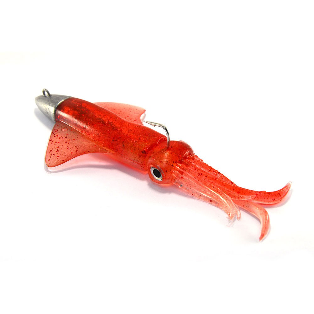 Σιλικονούχο καλαμάρι GT BIO KALAMY SQUID UV 175mm 90g RED image