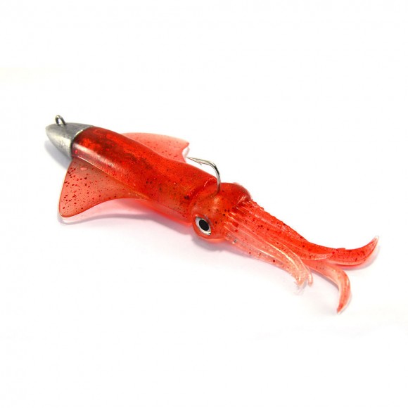 Σιλικονούχο καλαμάρι GT BIO KALAMY SQUID UV 175mm 90g RED main image