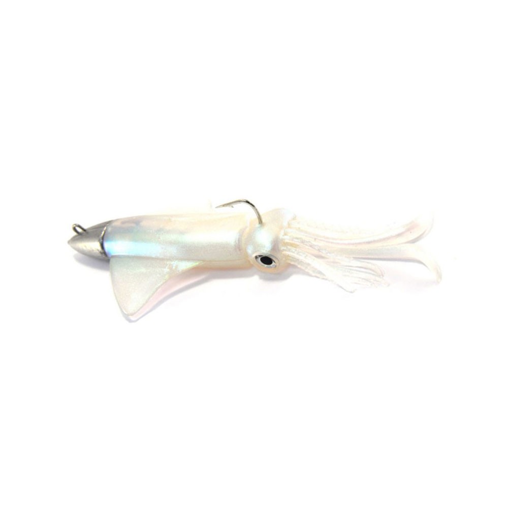 Σιλικονούχο καλαμάρι GT BIO KALAMY SQUID UV 175mm 150g WHITE image