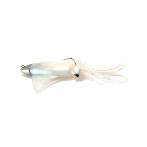 Σιλικονούχο καλαμάρι GT BIO KALAMY SQUID UV 175mm 150g WHITE main image