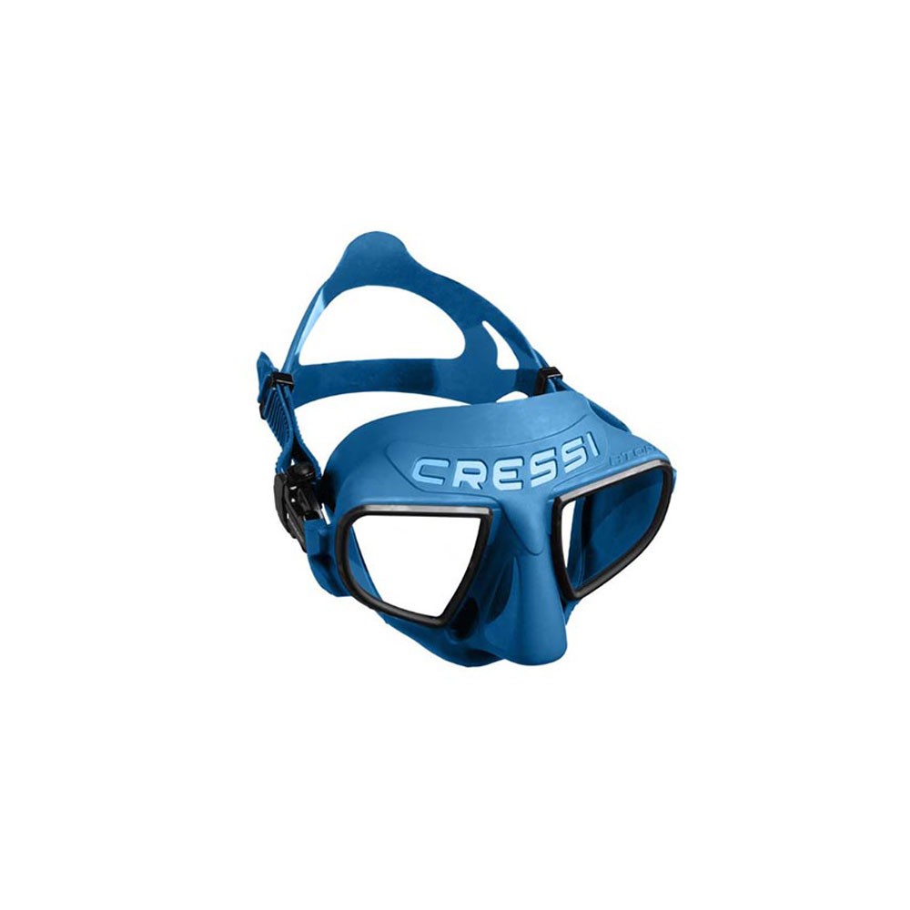 Μάσκα CRESSI ATOM Blue Metal/Frame Black image