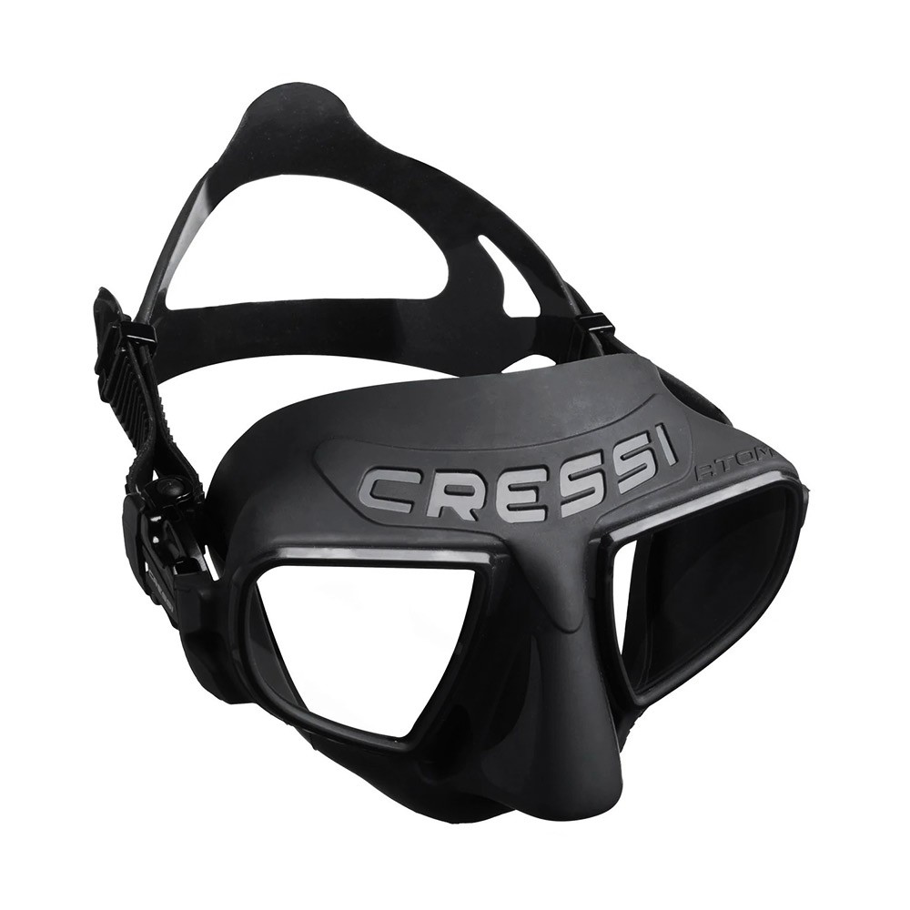 Μάσκα CRESSI ATOM Black/Frame Black image