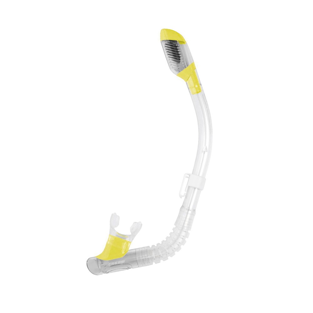 Αναπνευστήρας παιδικός CRESSI MINI DRY Clear/Yellow image