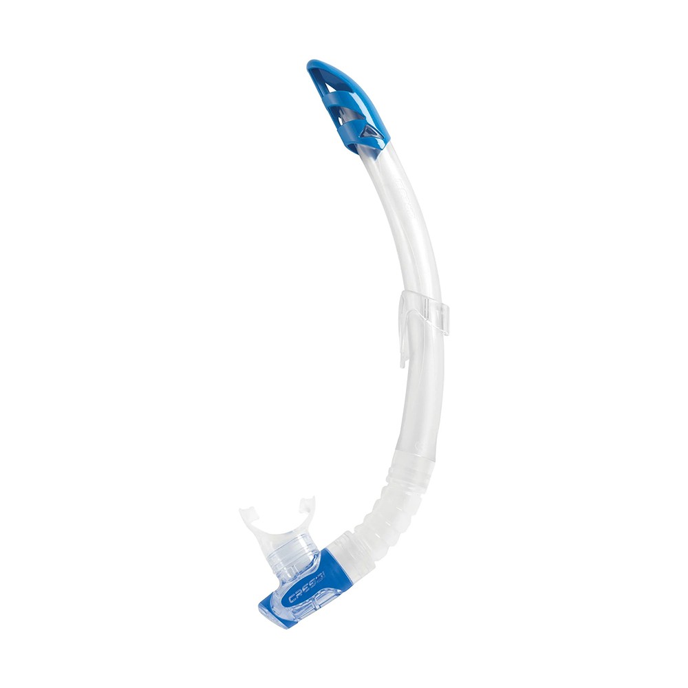 Αναπνευστήρας σιλικόνης CRESSI GAMMA Clear/Tube Blue image