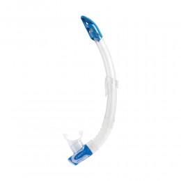 Αναπνευστήρας σιλικόνης CRESSI GAMMA Clear/Tube Blue image