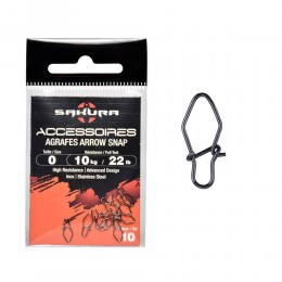 Παραμάνες SAKURA ARROW SNAP 10τμχ image