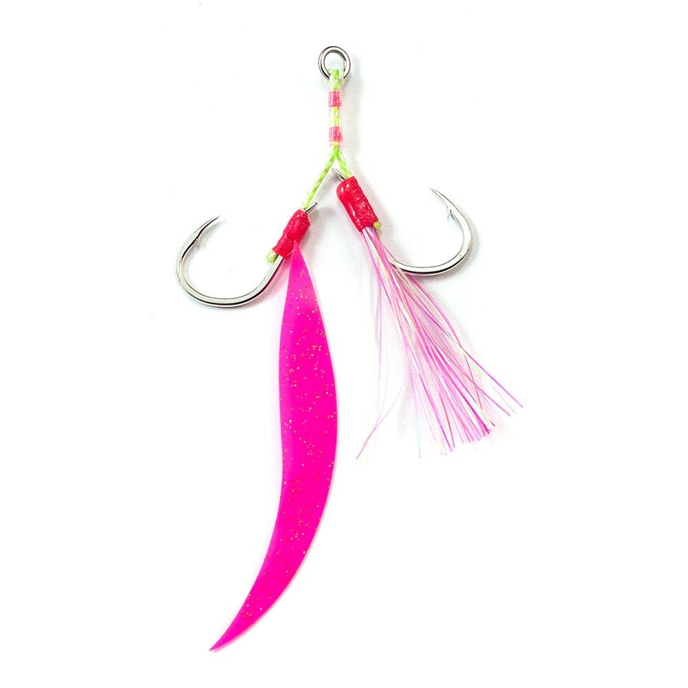 SLOW JIG SHORT TWIN Assist Hook VEGA Pink SIL 2τμχ image