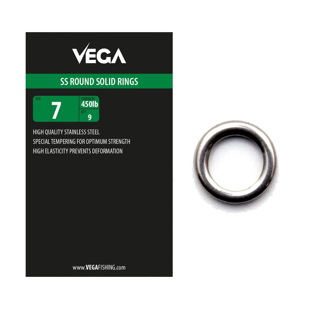 Κρικάκια VEGA SS ROUND SOLID RING image